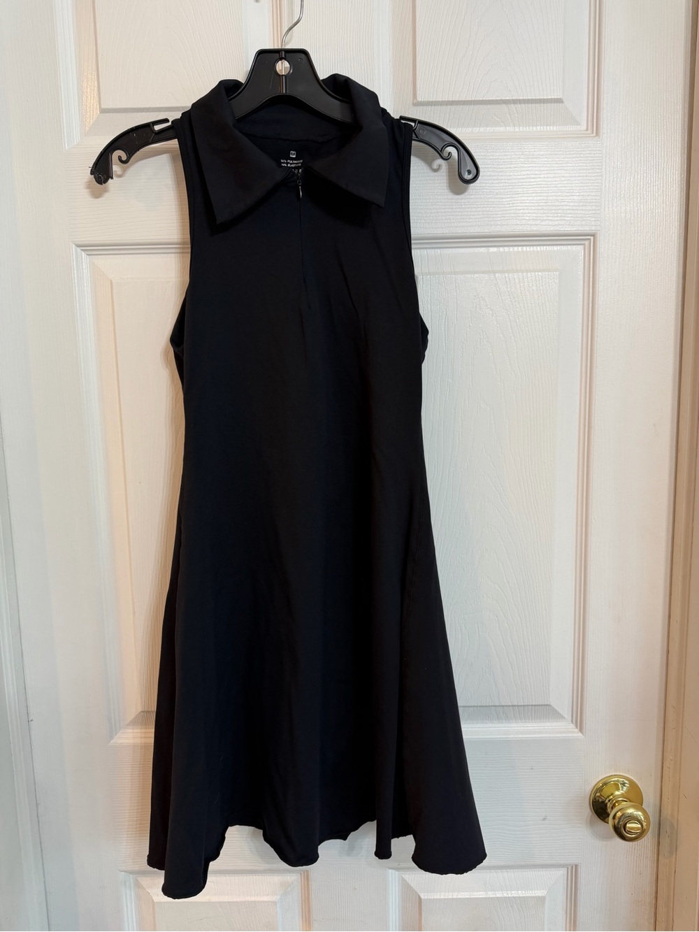 Black Sleeveless Athletic Wear Dress